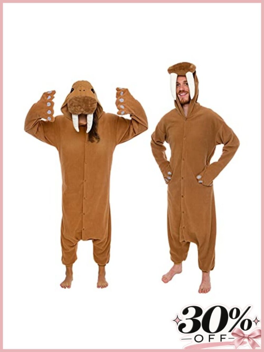 Adult Plush Animal Onesie Halloween Costume One Piece Pajama Cosplay